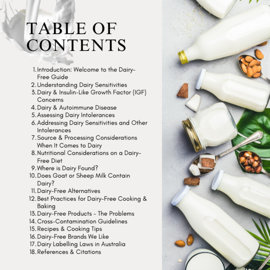 The Dairy-Free Blueprint: A Comprehensive Roadmap to Going Dairy-Free eBook