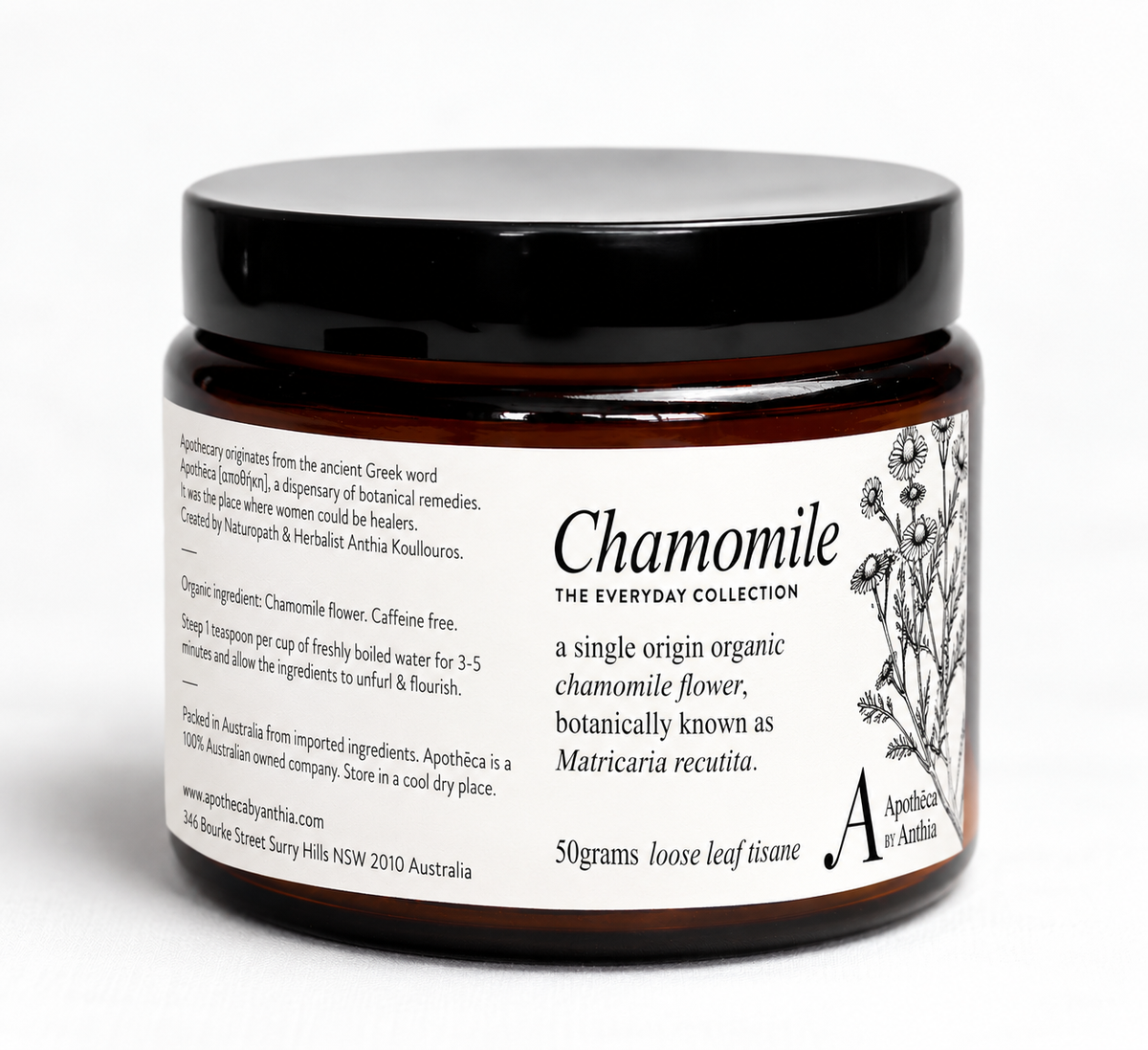 Chamomile Flower ~ Organic Tisane