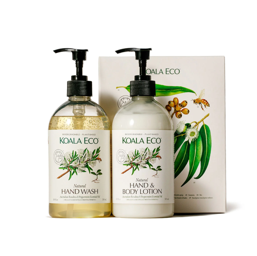 Rosalina & Peppermint Terra Botanica Gift Set by Koala Eco
