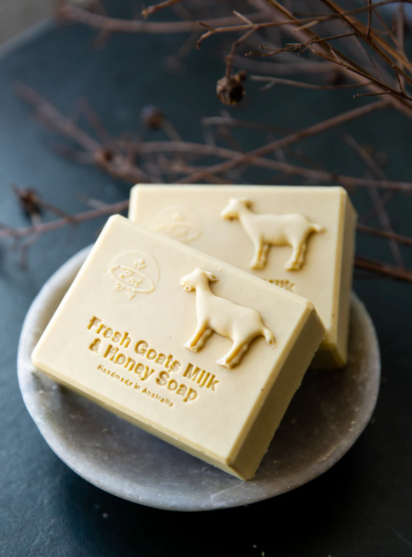 Goat Milk & Honey Soap Large Blocks by EST